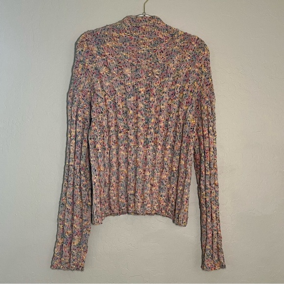 Hello Nite Rainbow Knit Sweater NWOT - Picture 4 of 5